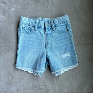 Old navy toddler girl Light Blue Denim shorts